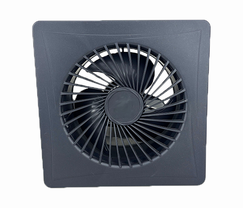 Square bathroom ventilation fan